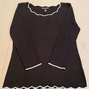 Cable & Gauge knit top